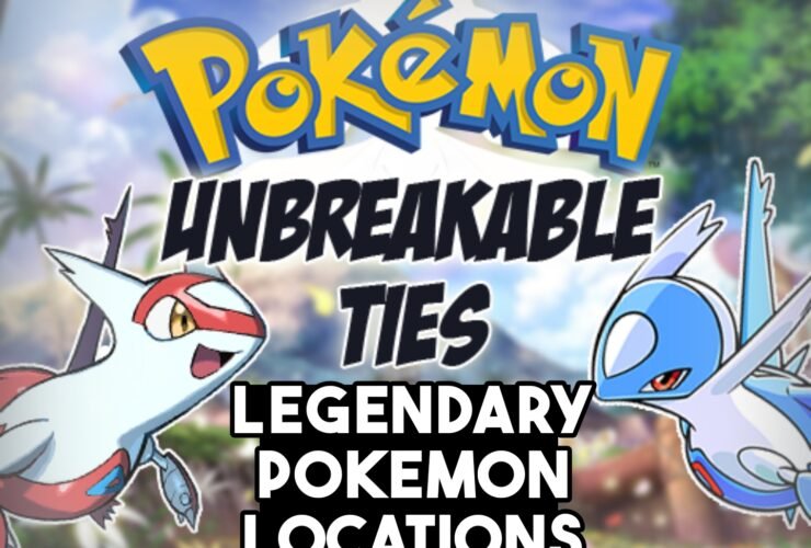 Pokemon Unbreakable Ties Legendary Pokemon Locations